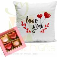 Lals Chocolate With Love Cushion