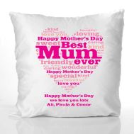 Mothers Day Cushion with your own Text 