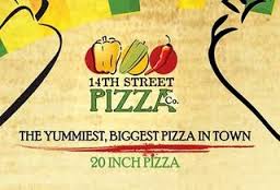 14th Street Pizza (10 Inches Serves 3-4 Persons)