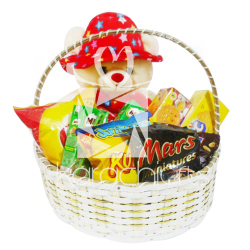 Love Teddy Basket