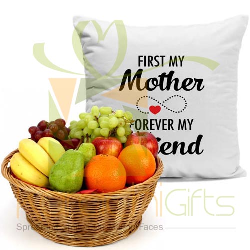 Fruits With Mom Cushion