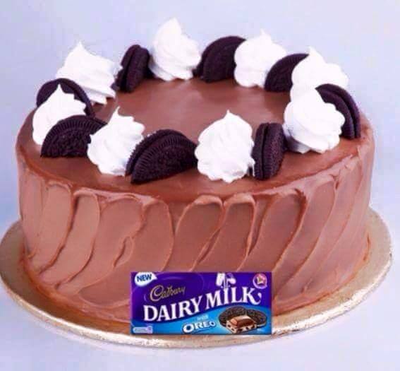 Dairymilk Oreo Cake (2.5 lbs)