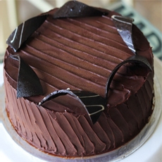 Dark Chocolate Cake (2 lbs) by Lals