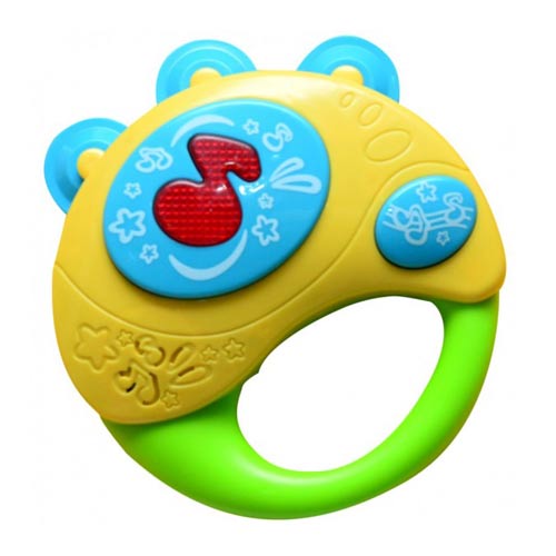 Tambourine with Light and Music