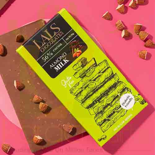 Almond Milk Chocolate 2 Bars Lals