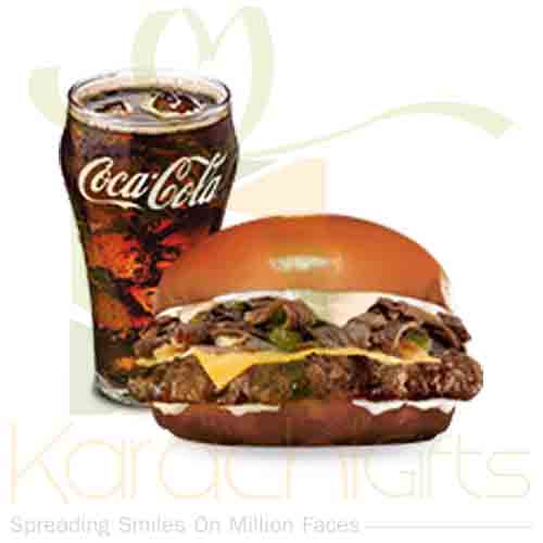 Angus Philly Cheese Steak-Hardees