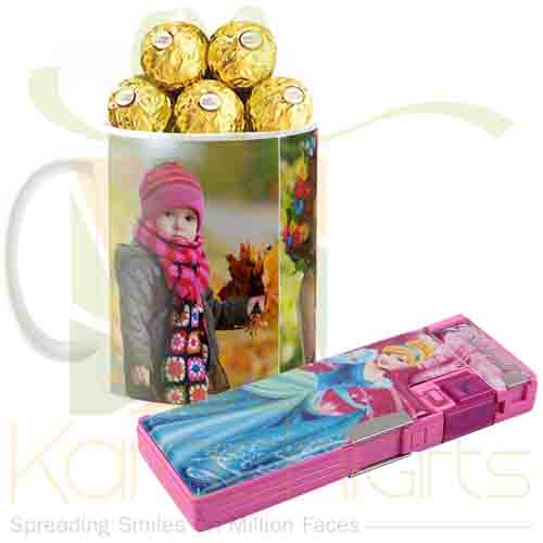 Ferrero Pic Mug With Pencil Box