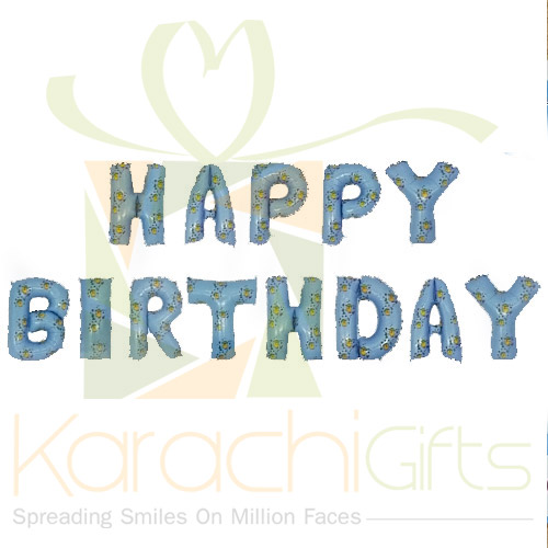 Happy Birthday Balloons (Ducks Printed)