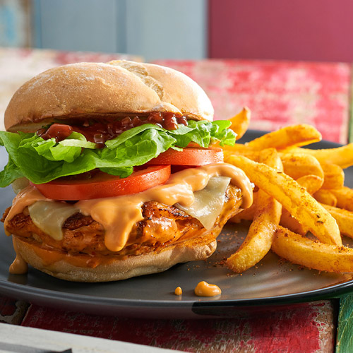 Chicken Burger For 2(Nandos)