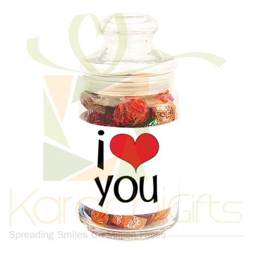 I Love You Choco Jar