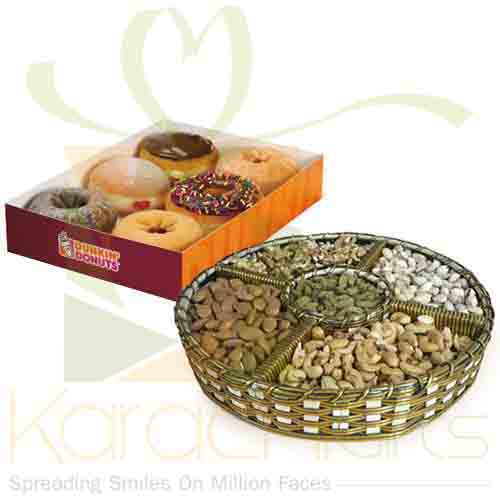 Dry Fruits With Donuts