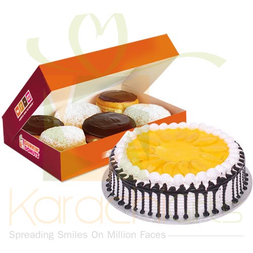 Donuts With Mango Cake