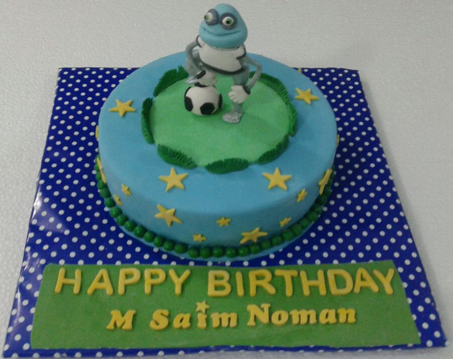 Crazy Frog Cake (4lbs)