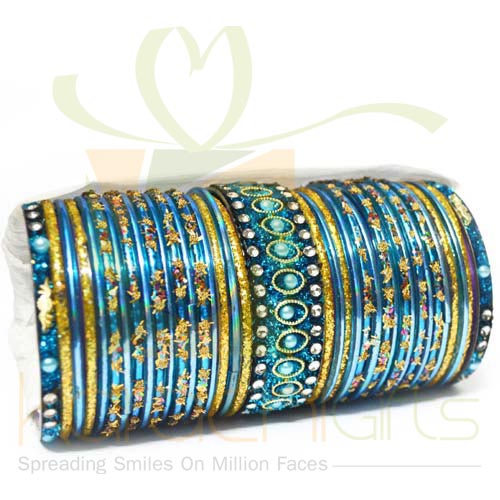 Light Blue Choori Set