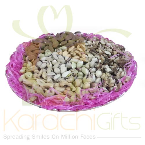 Mix Dry Fruits Tray Large