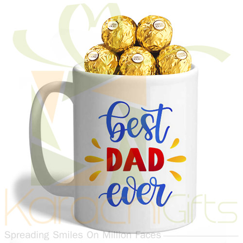 Ferrero In A Best Dad Ever Mug