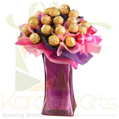 Ferrero In A Vase