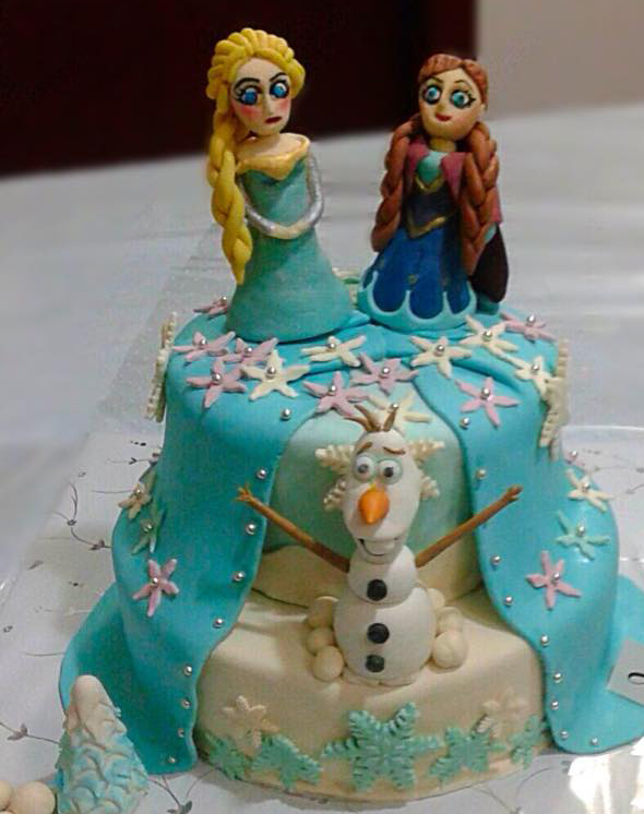 Frozen Theme Cake (8 lbs)