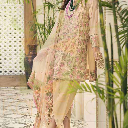 3 PC LSV06 By Gul Ahmed-Unstitched