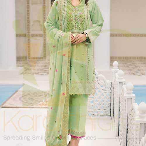 3 PC LSV13 By Gul Ahmed-Unstitched