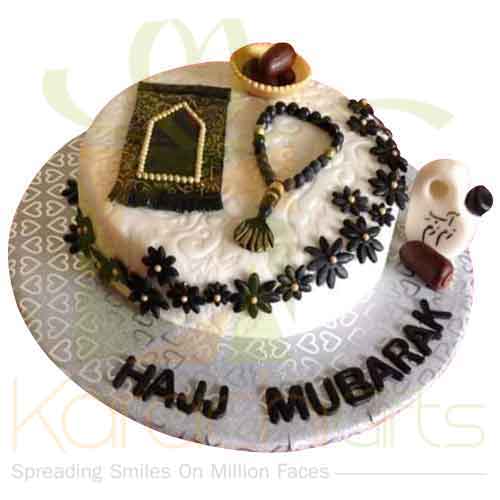 Hajj Mubarak Cake 3lbs