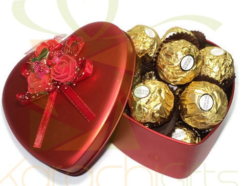 Ferrero Tin Heart  