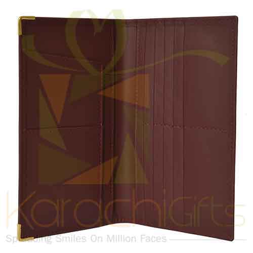 Broad Wallet - Burgundy