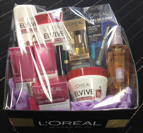 Loreal Cosmetics Basket