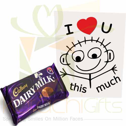 Choc With Love Card