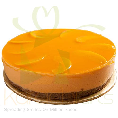 Peach & Orange Cheese Cake (2.5Lbs) Sky Bakers