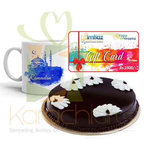 Cake Mug With Gift Card