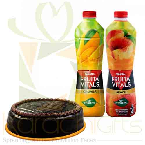 Nestle Juices With Cake
