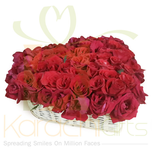 Rose Heart Basket 