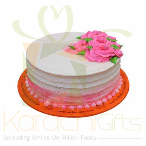 Pink Rose Cake - Sachas
