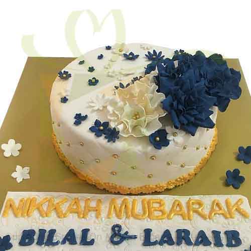 Nikkah Mubarak Cake - 5lbs