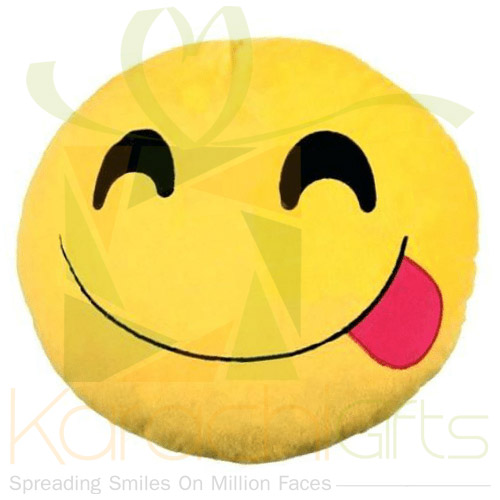 Tongue Emoji Cushion
