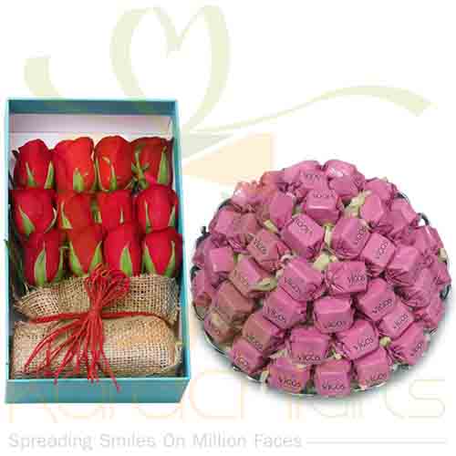 Vigo Chocolates With Rose Box