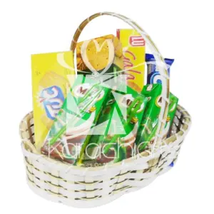 Biscuits n Drinks Basket
