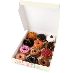 Box of 12 Regular Donuts