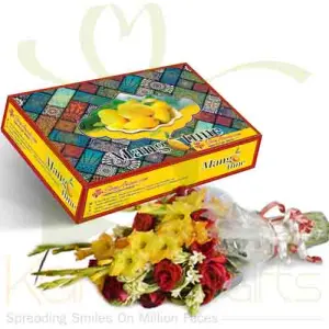 Mango Box With Flowers