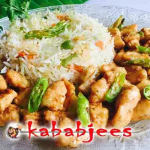 Chicken Chilli With Rice Kababjees