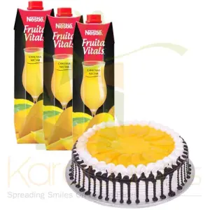 Mango Cake With Juices