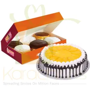 Donuts With Mango Cake