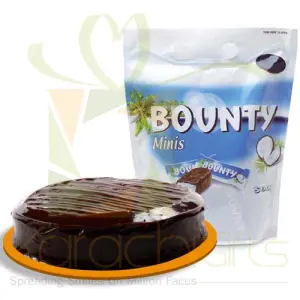 Cake With Choc Pouch