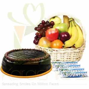 Chocolate Fruit And Cake