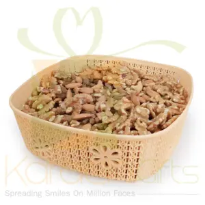 2Kg Mix Dry Fruits In A silicone basket