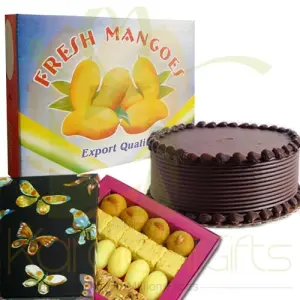 Mangoes With Cake Mithai