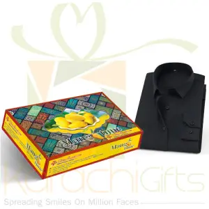 Mango Box With Black Shirt