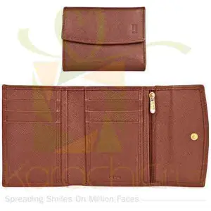 Tan Compact Wallet