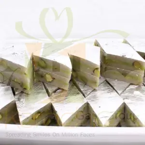 Kaju Katli with Pista Chunks 1Kg 